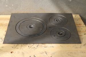 Cast iron stove